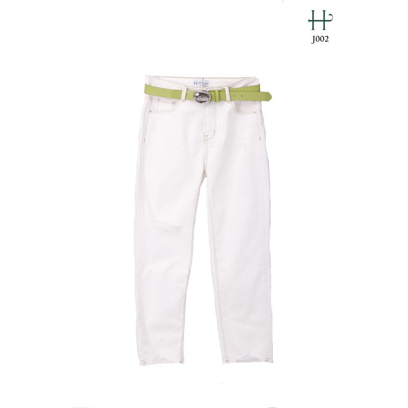 Quần Jeans kèm nịt Cách điệu -J02