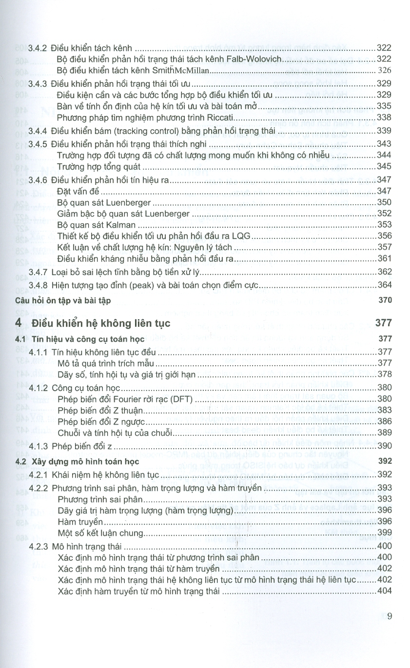 Cơ Sở Lý Thuyết Điều Khiển Tuyến Tính (Tái bản năm 2023)