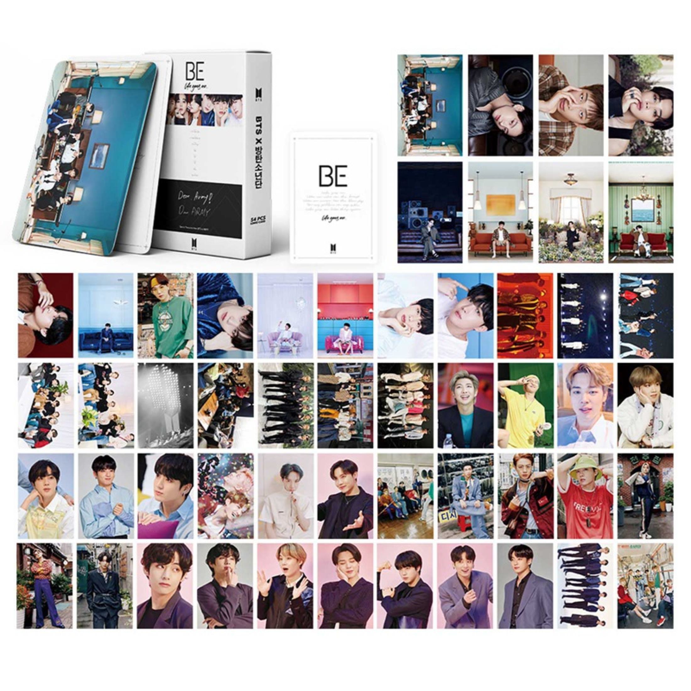 Lomo card BTS hộp 30 thẻ ảnh