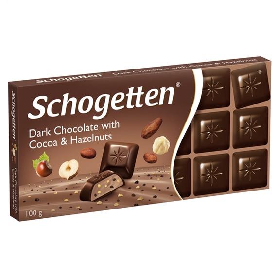 Socola dark choco cocoa SCHOGETTEN 100g