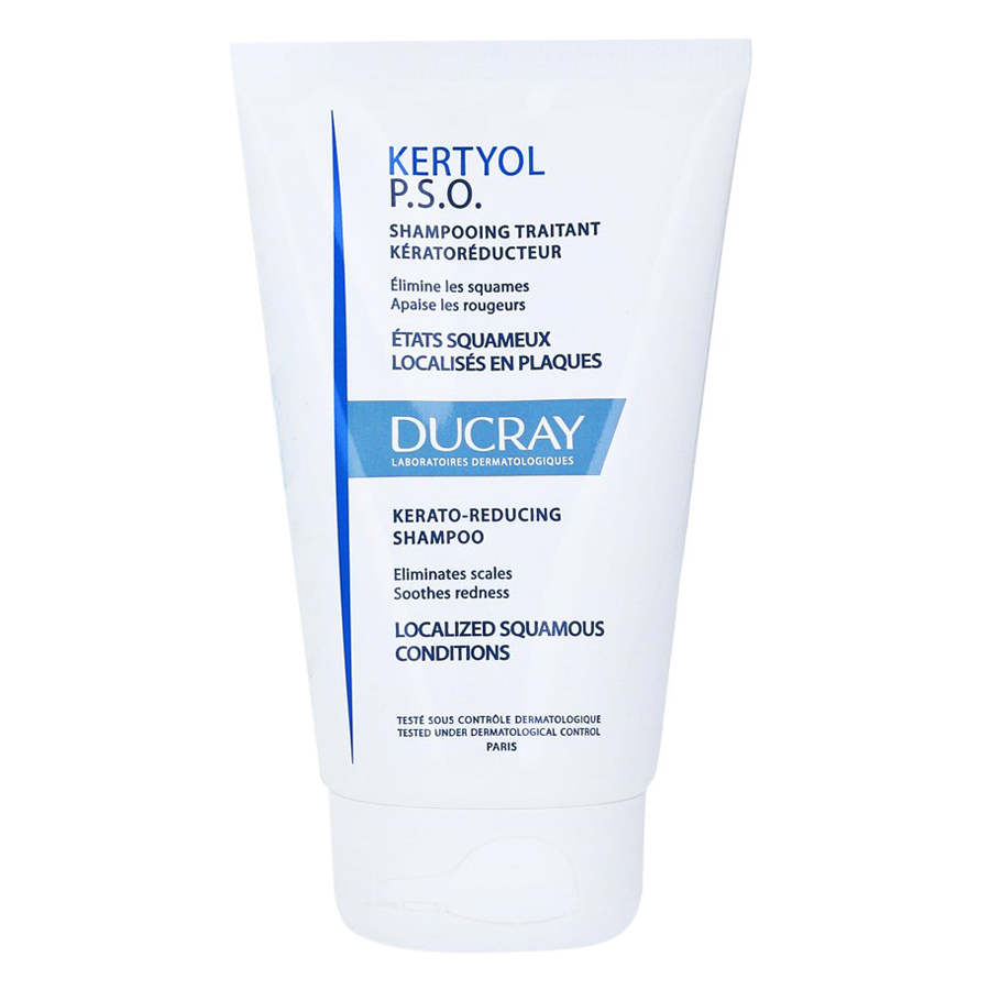 Dầu Gội hỗ trợ điều trị Gàu Mảng, Vảy Nến Ducray Kertyol P.S.O Shampoo