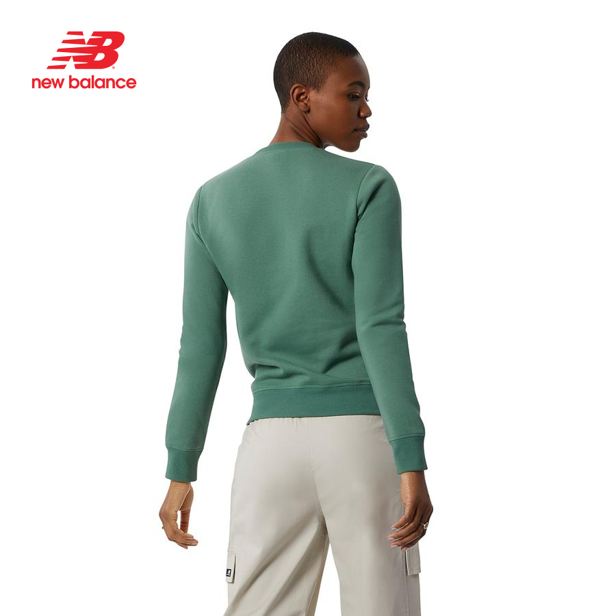 Áo nỉ thời trang nữ New Balance LIFESTYLE SWEATSHIRT W Jade - WT03811JD (form quốc tế)