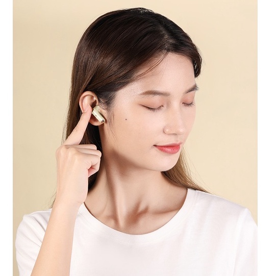 Tai nghe không dây Rock Retro Style True Wireless Stereo Bluetooth Rockspace nghe nhạc liên tục 12h Hàng chính hãng