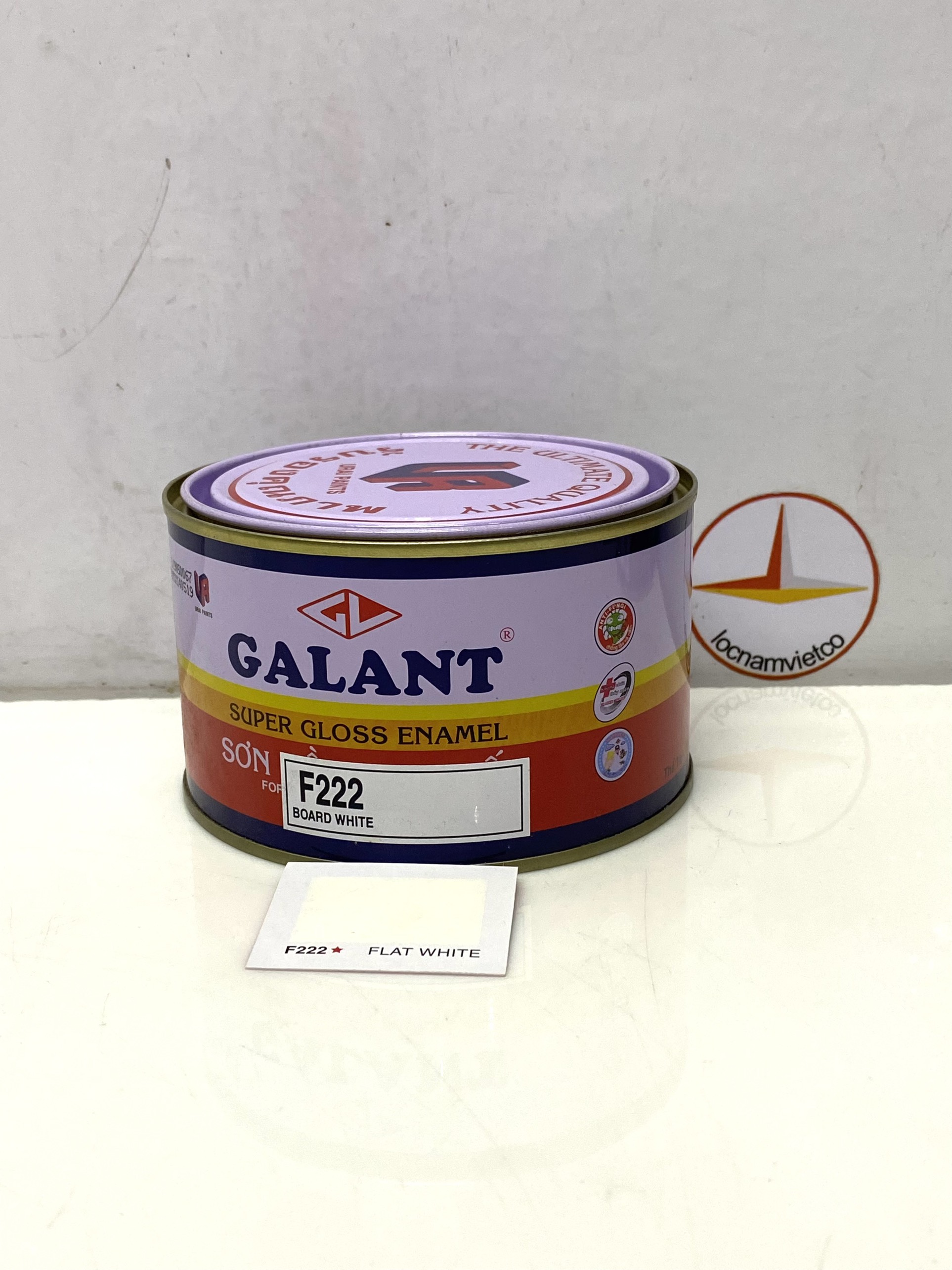 Sơn dầu Galant màu Trắng mờ F222 375ml