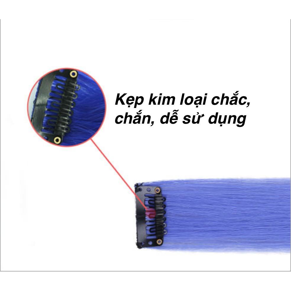 Line tóc kẹp màu sắc mix nắng xuân