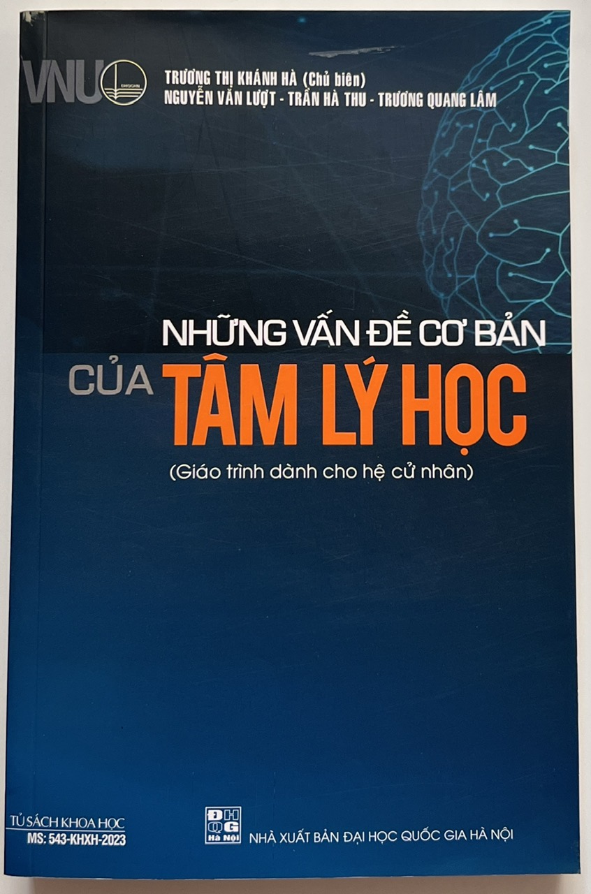 Sách - Những Vấn Đề Cơ Bản Của Tâm Lý Học (Giáo Trình Dành Cho Hệ Cử Nhân)