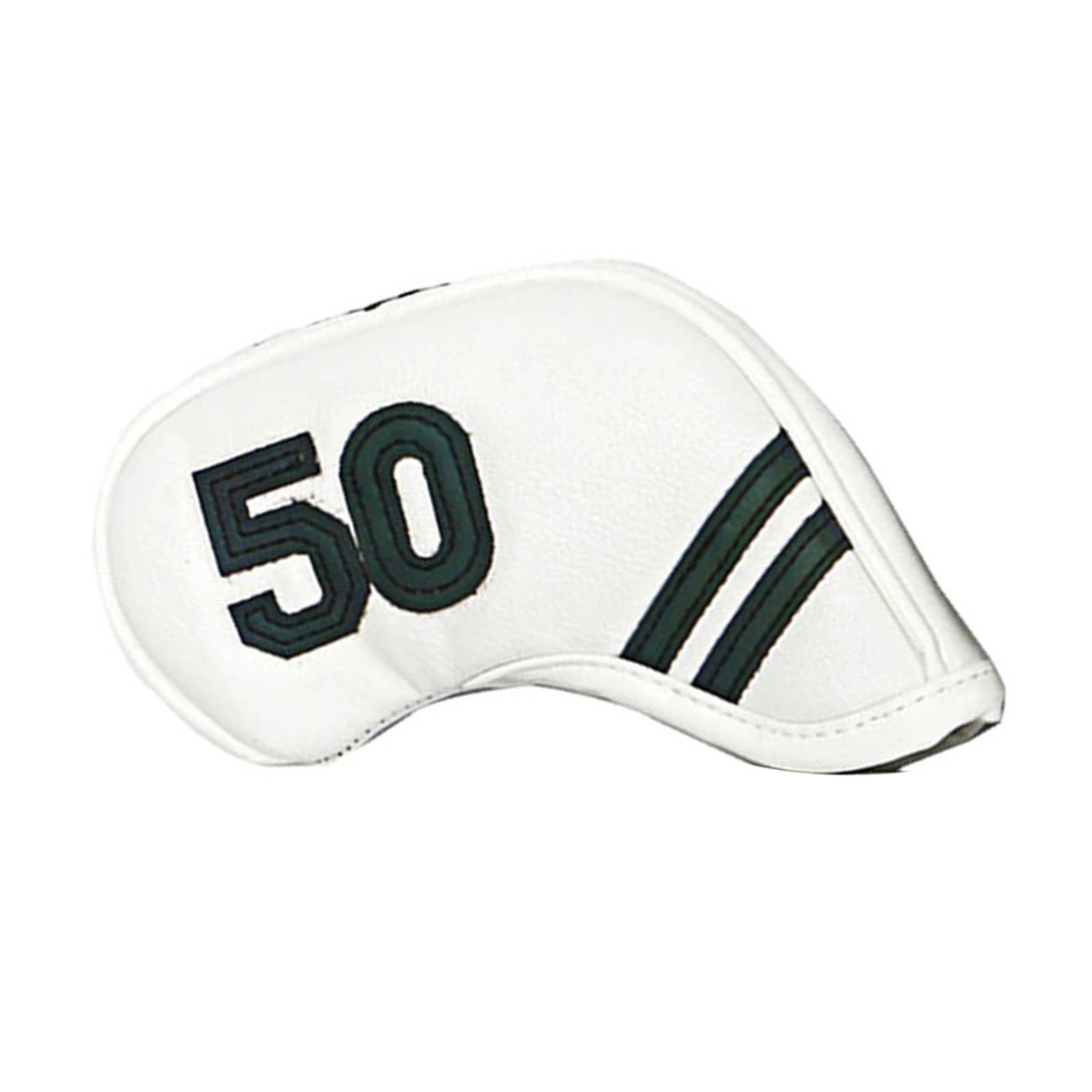 6x Golf Club Headcover Iron Head Covers, Protective Wedges Protection Guard for Men