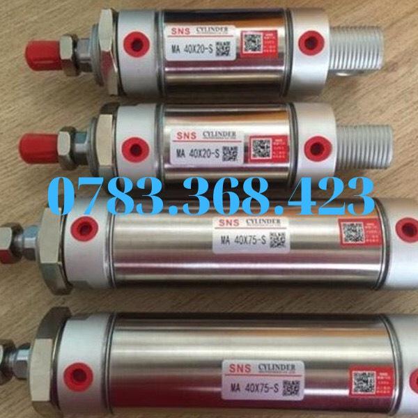 Xylanh, Xi Lanh Khí Nén SNS MAL16-S Hàng Nhập