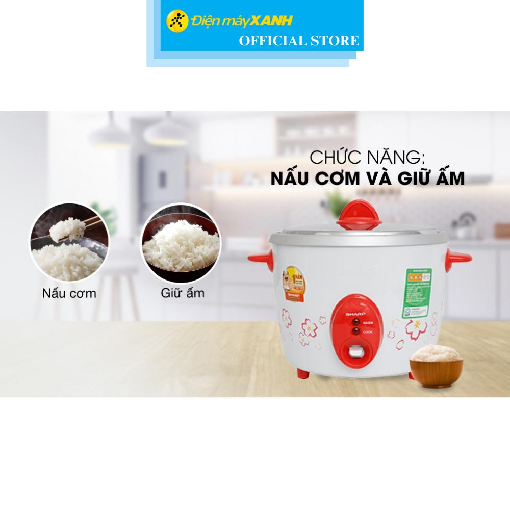 Nồi cơm nắp rời Sharp 2.2 lít KSH-D22V - Hàng Chính Hãng