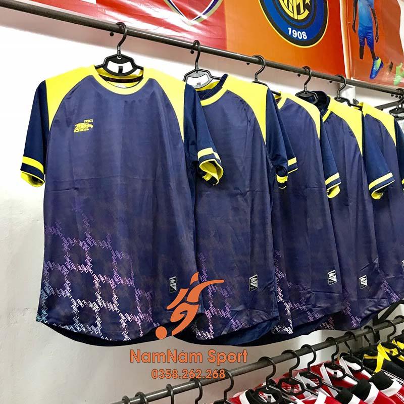 Mẫu quần áo đá banh đá bóng chất vải gai lạnh cao cấp hàng Riki Crom 2022_2023