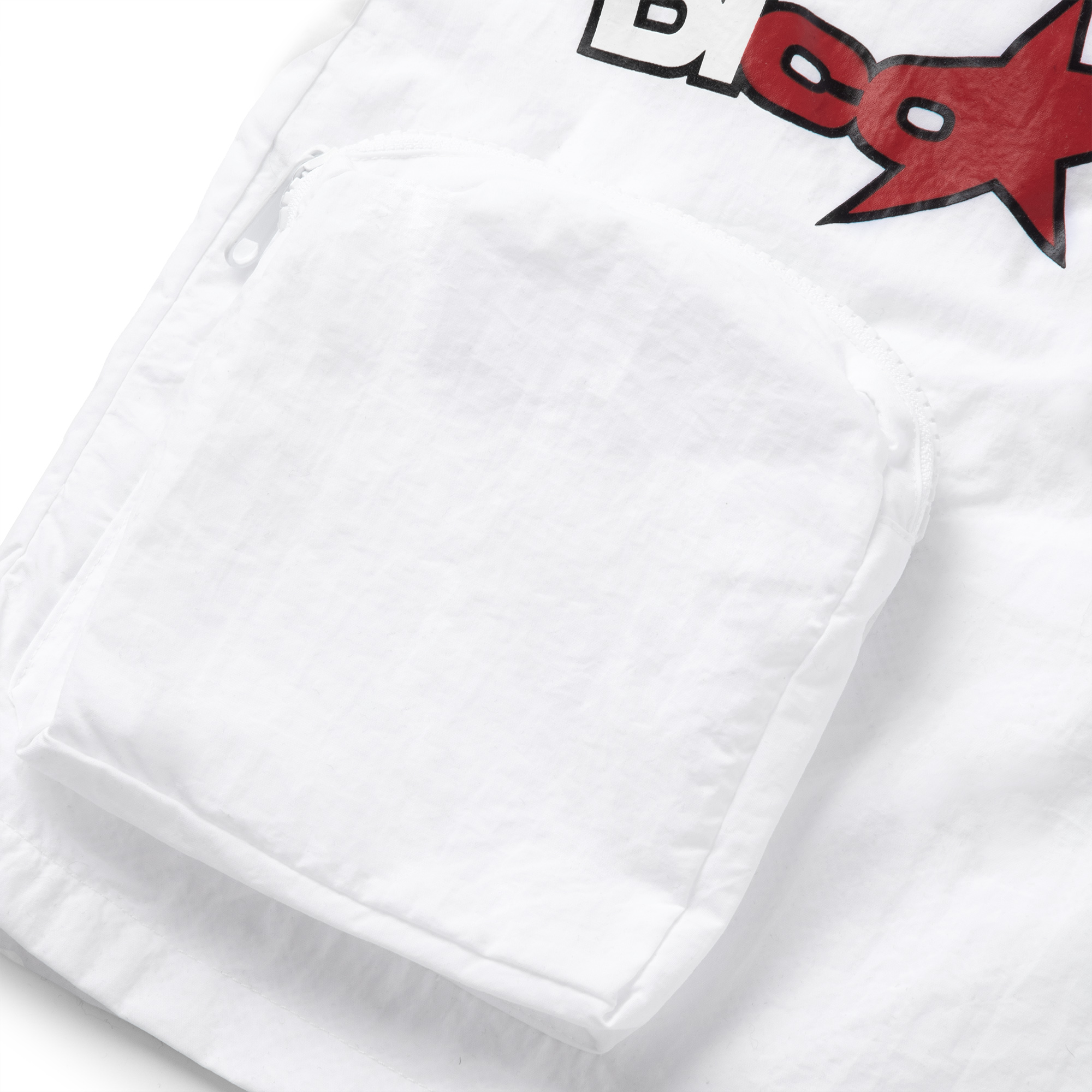 Quần Dico Star Cargo Shorts - White