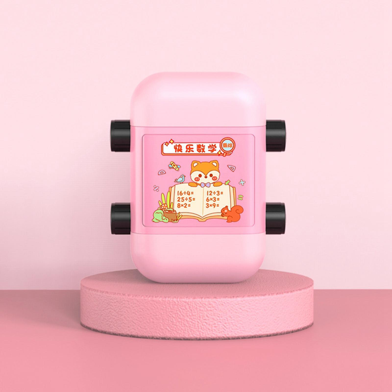 Addition and Subtraction Math Stamp Roller Exercises for Teachers Preschool