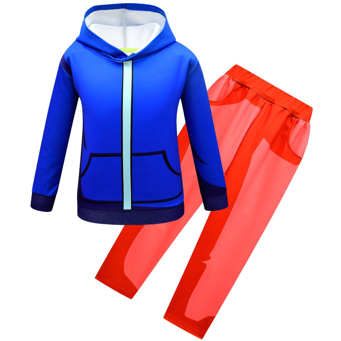 Trò Chơi Mới Tối Thứ Sáu Funkin Trang Phục Hóa Trang FNF WHITTY Trẻ Em Có Mũ Trẻ Em Cao Cấp Áo Khoác Dài Tay Quần