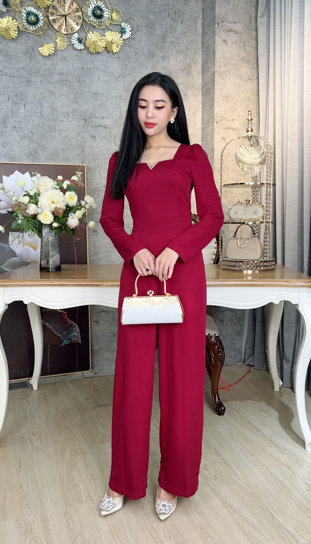Bộ Trung Niên [ Linh Trà ] (LT 118) Trẻ Trung Thiết Kế Trang Nhã Thanh Lịch Bigsize Đi Làm Đi Tiệc Cho Bà Cho Mẹ U50