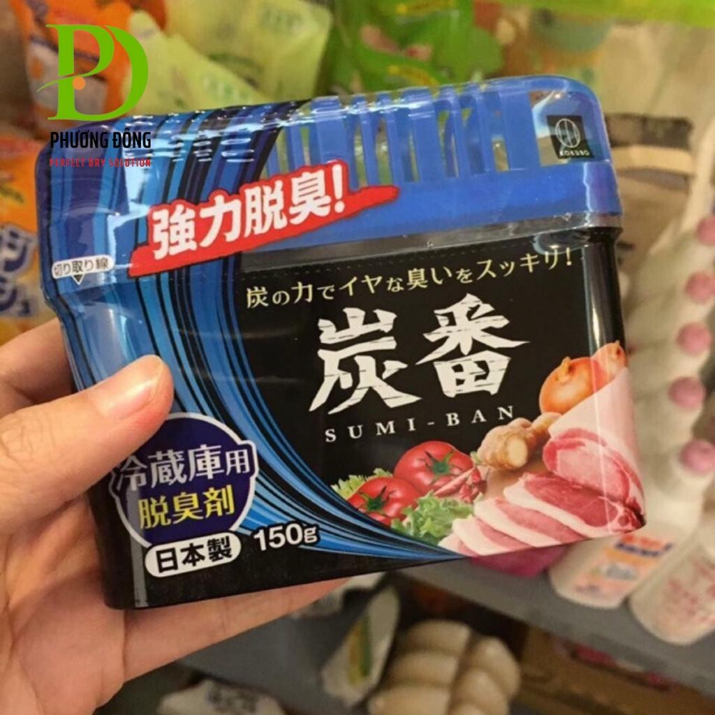Hộp Khử Mùi Tủ Lạnh, hút mùi tủ lạnh Hàng Nhật Bản KOKUBO khử mùi khó chịu mùi hôi ngăn mát tủ bằng than hoạt tính