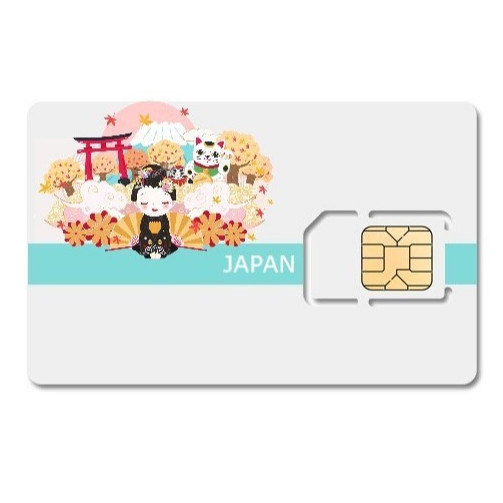 MintWIFI-SIM 4G Du lịch Nhật Bản tốc độ cao gói 7 ngày sử dụng