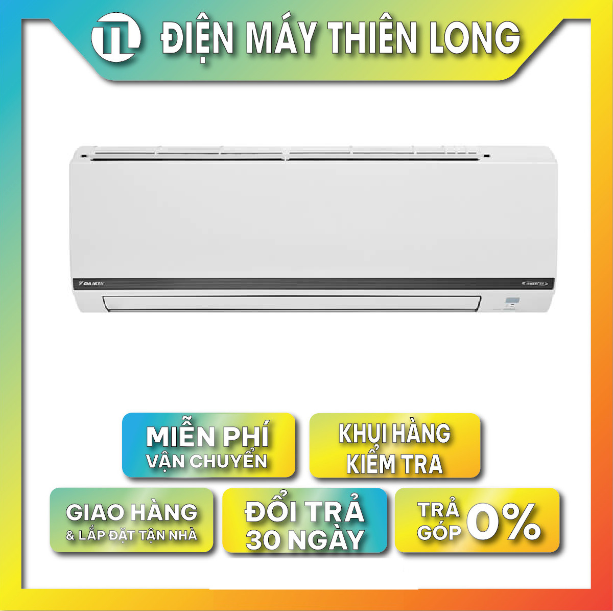 Máy lạnh Daikin Inverter 2.5 HP FTKB60WAVMV - Hàng Chính Hãng - Chỉ Giao HCM