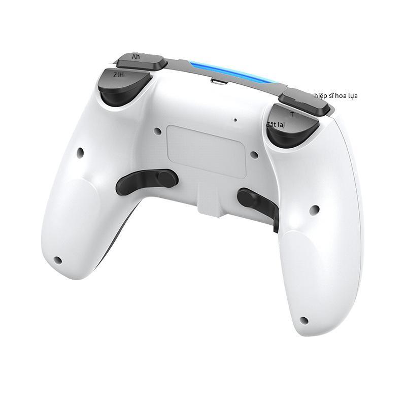 Bộ điều khiển trò chơi PS4 kiểu riêng kiểu mới nhất P4 Bộ điều khiển trò chơi không dây Bluetooth sáu trục rung kép có thể lập trình xuất hiện PS5