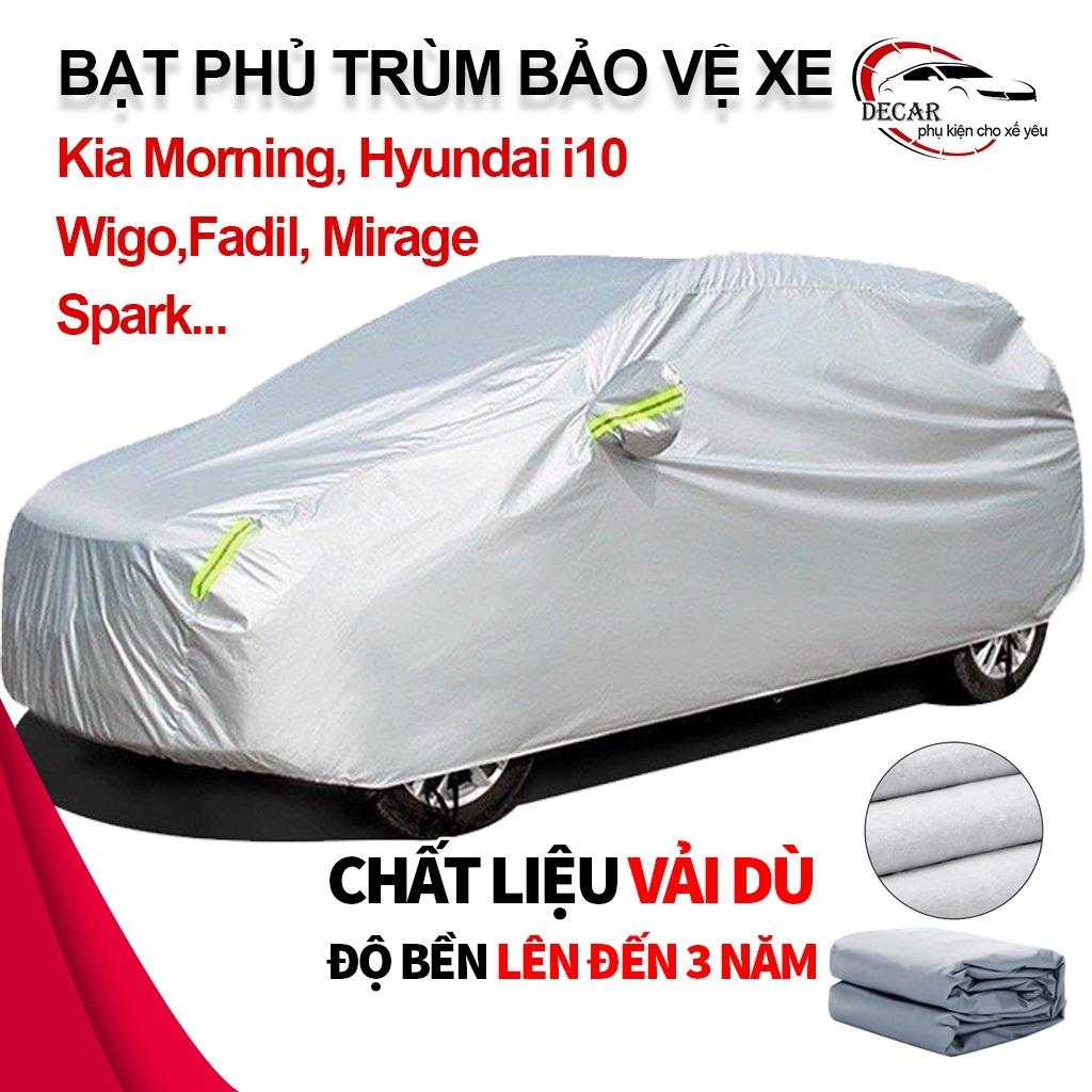 Bạt vải dù OXFORD cao cấp bảo vệ xe ô tô từ 4- 7 chỗ phủ trùm kín cao cấp , áo trùm oto,xe hơi dày dặn bóng mịn
