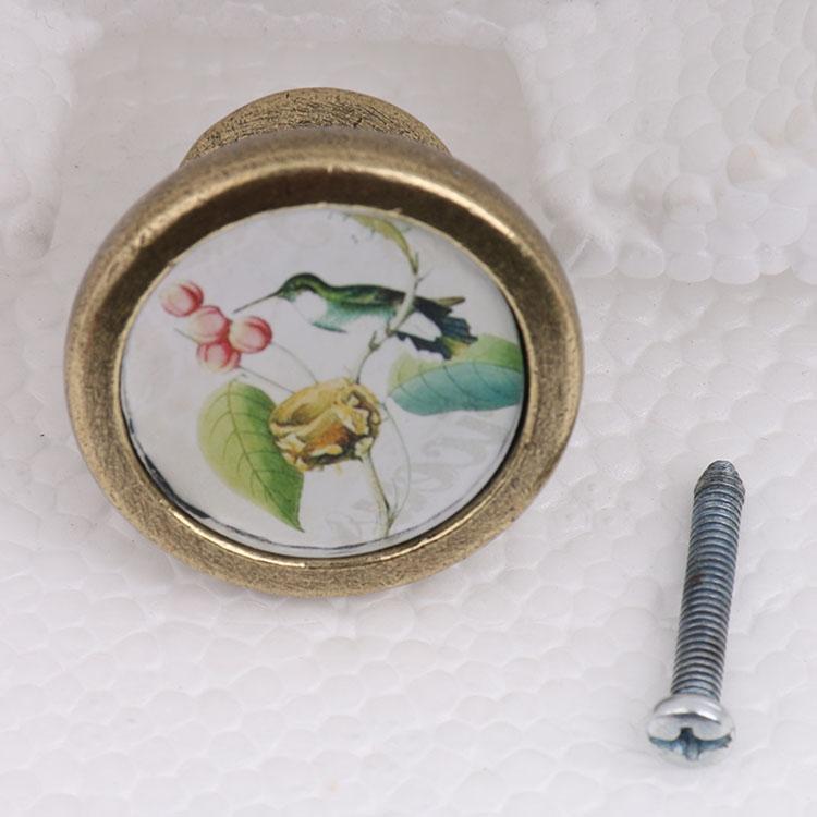 4xAssorted Vintage Brass Wardrobe Cabinet Door Cupboard Drawer Handle Knob 33