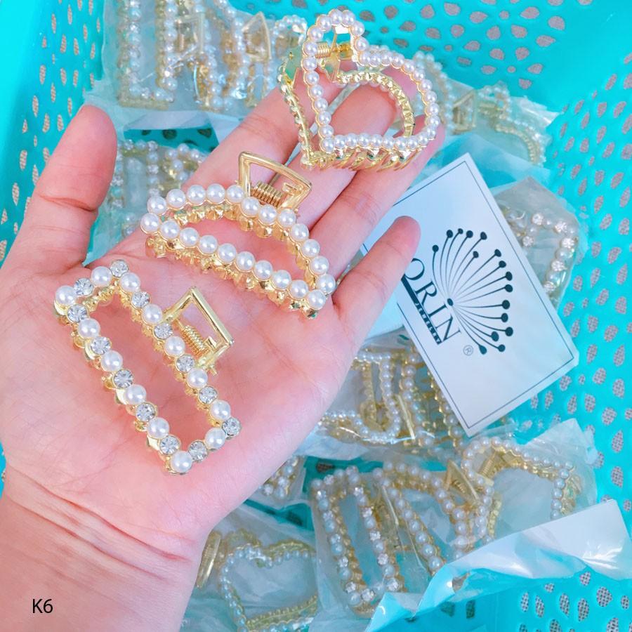 Set 3 kẹp tóc phong cách Hàn Quốc