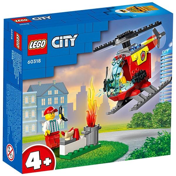 Đồ Chơi Lắp Ráp Lego City 60318 - Fire Helicopter (53 Mảnh Ghép)
