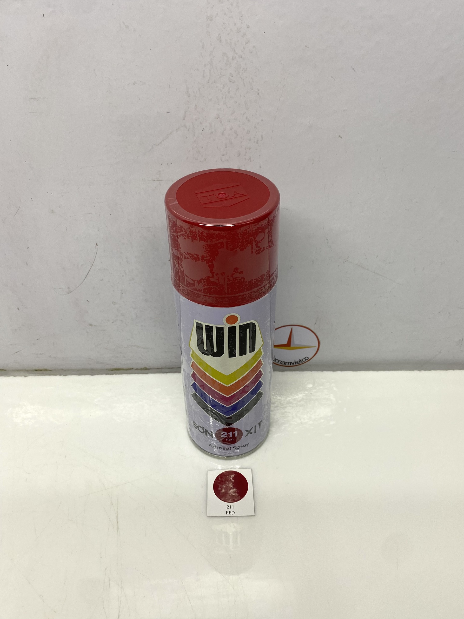 Sơn xịt Win màu đỏ 211 400ml