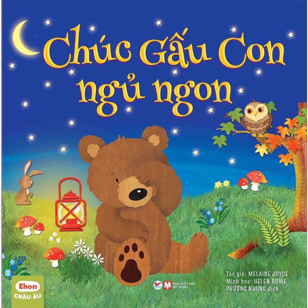 Ehon Châu Âu - Chúc Gấu Con Ngủ Ngon - Bản Quyền