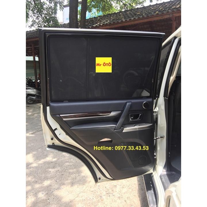 Rèm Che Nắng Xe Mitsubishi Pajero V93 2017-2021 Hàng Loại 1. Cam Kết Chuẩn Khít Theo Xe
