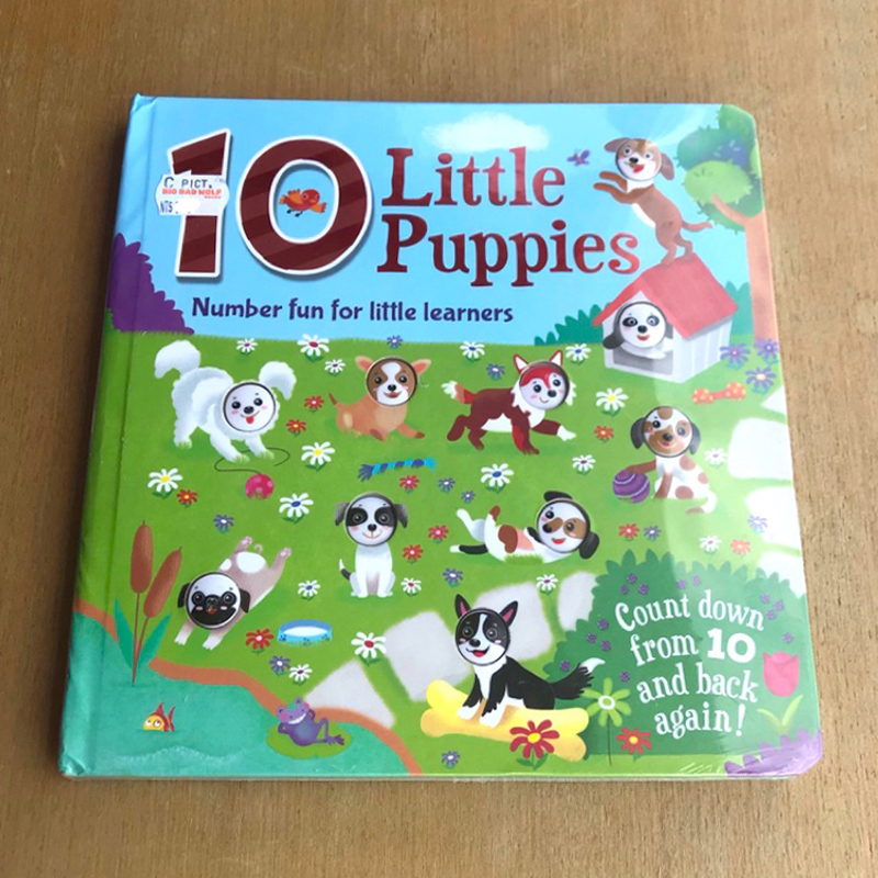 Hình ảnh Number Fun For Little Learners: 10 Little Puppies (Count Down From 10 and Back Again)