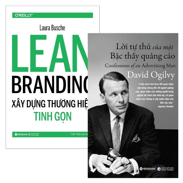Combo Xây Dựng Thương Hiệu Tinh Gọn + Lời Tự Thú Của Một Bậc Thầy Quảng Cáo