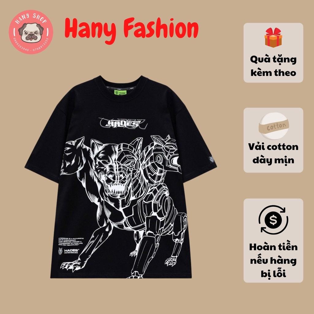 Áo thun unisex tay lỡ HADES CERBERRUS chó săn || Hany shop