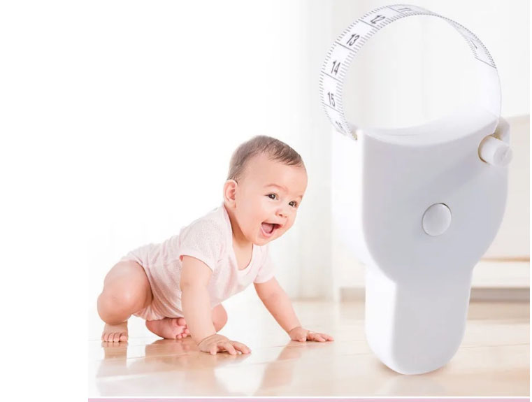 Thước dây rút tự động chữ Y có tay cầm để đo vòng eo vòng tay vòng chân 1.5 mét-Tặng cây gãi ngứa inox gấp gọn