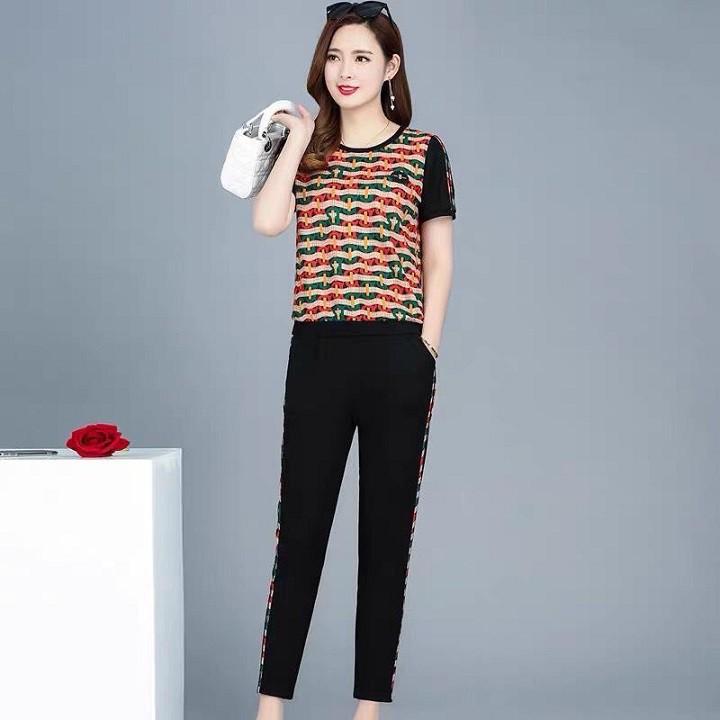 Set Áo Quần Dài Thun Thể Thao ANN2083