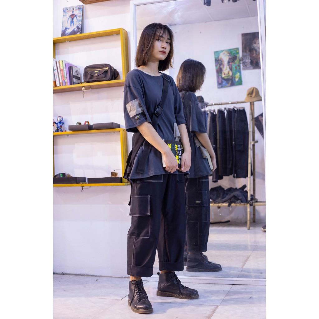 Quần unisex ống rộng kaki DRIM-box line,Bảo hành 1 đổi 1(Design and made byDRim-We