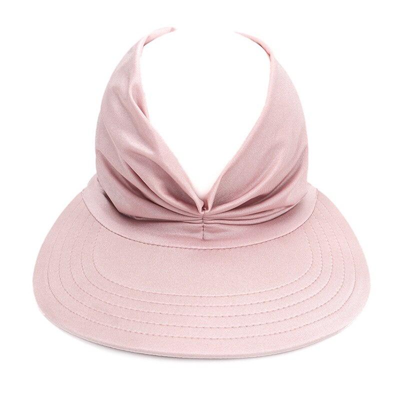 Women Beach Hats Summer Outdoor Sun Shade Wide Brim Caps Hat Empty Top Breathable Sunscreen Sunhat Visor Sport Caps Hats