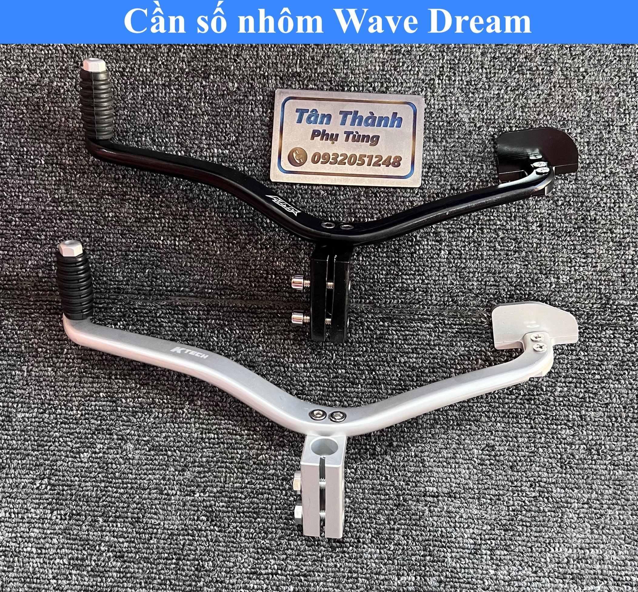 Cần số nhôm gắn dành cho Wave, Dream