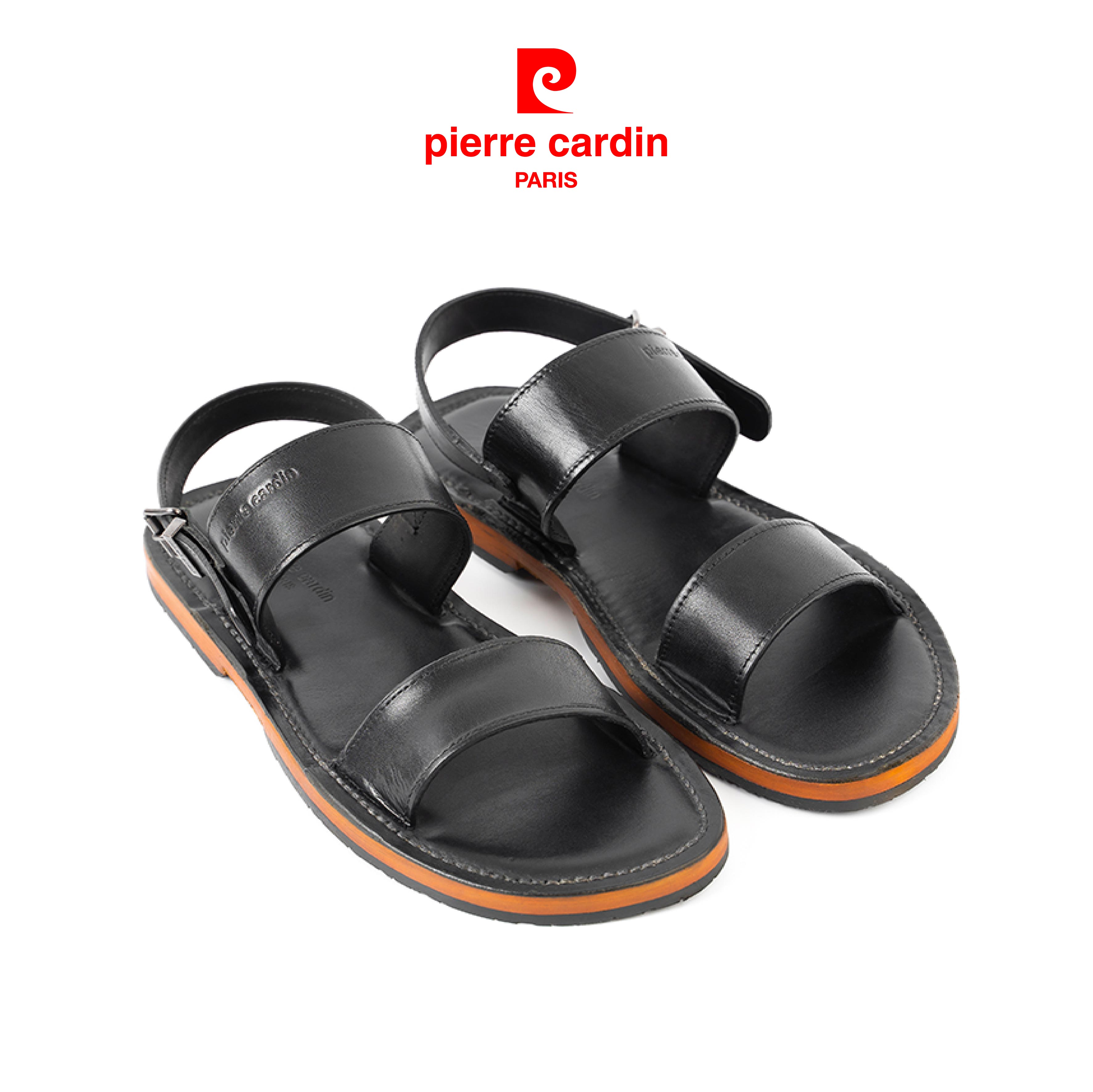 Sandal nam cao cấp Pierre Cardin PCMFWL 135 - màu đen