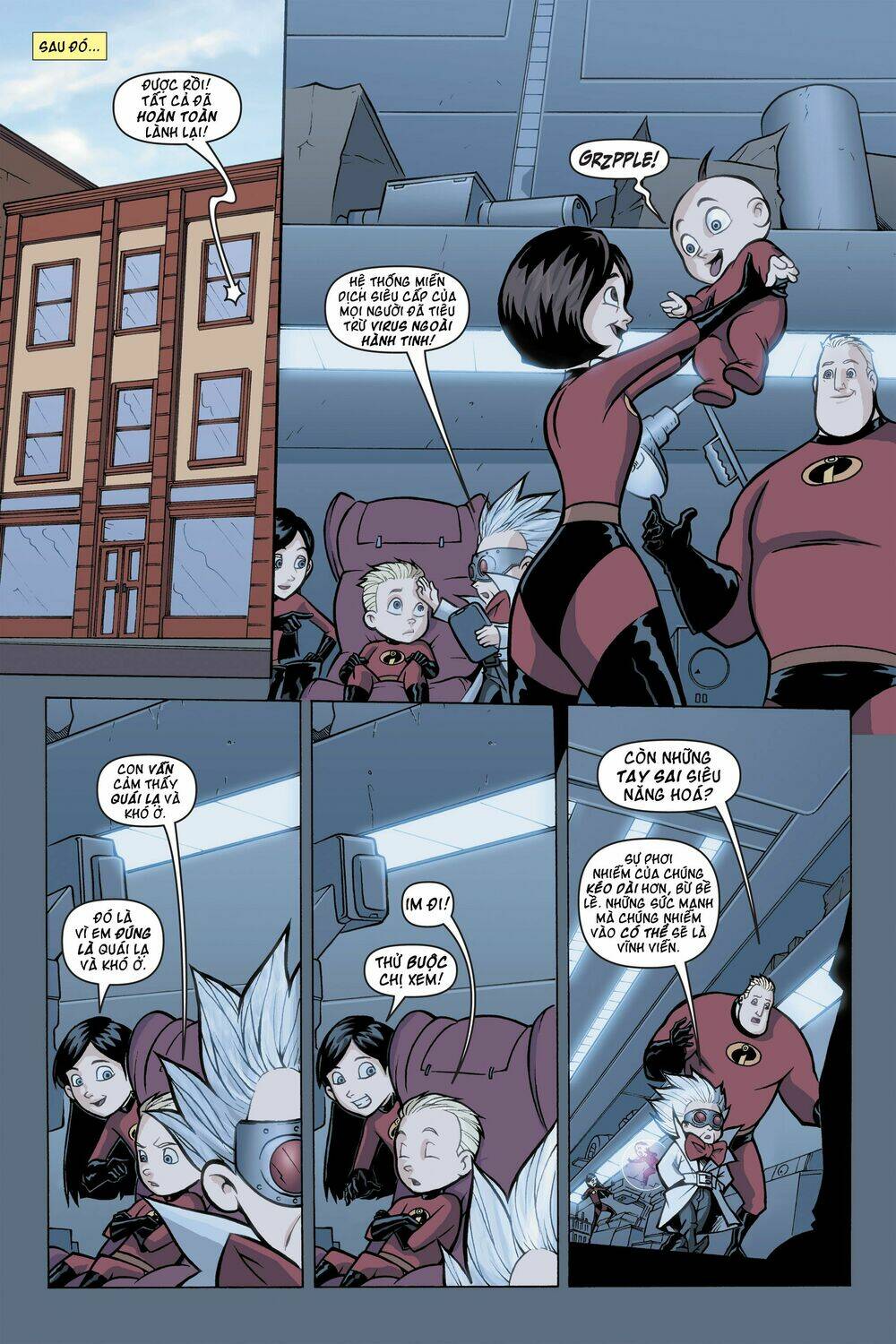 the incredibles | gia đình siêu nhân chapter 8 10