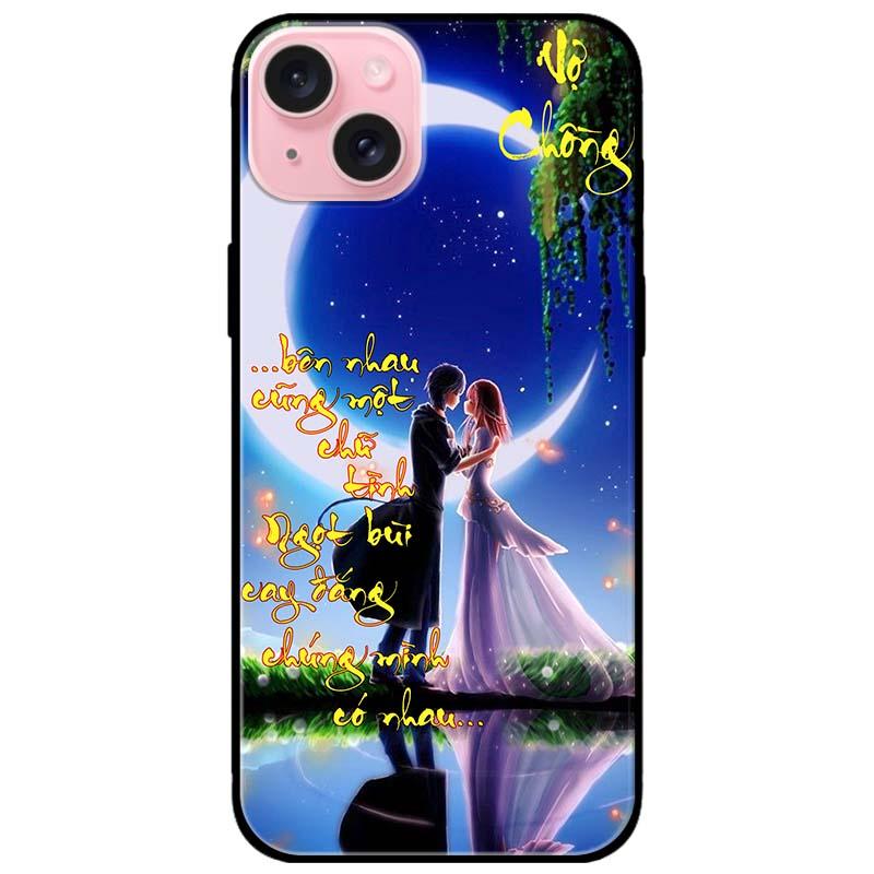Ốp lưng dành cho Iphone 15 - Iphone 15 Plus - Iphone 15 Pro - Iphone 15 Pro Max - Vợ Chồng Bên Nhau - Hàng Chính Hãng