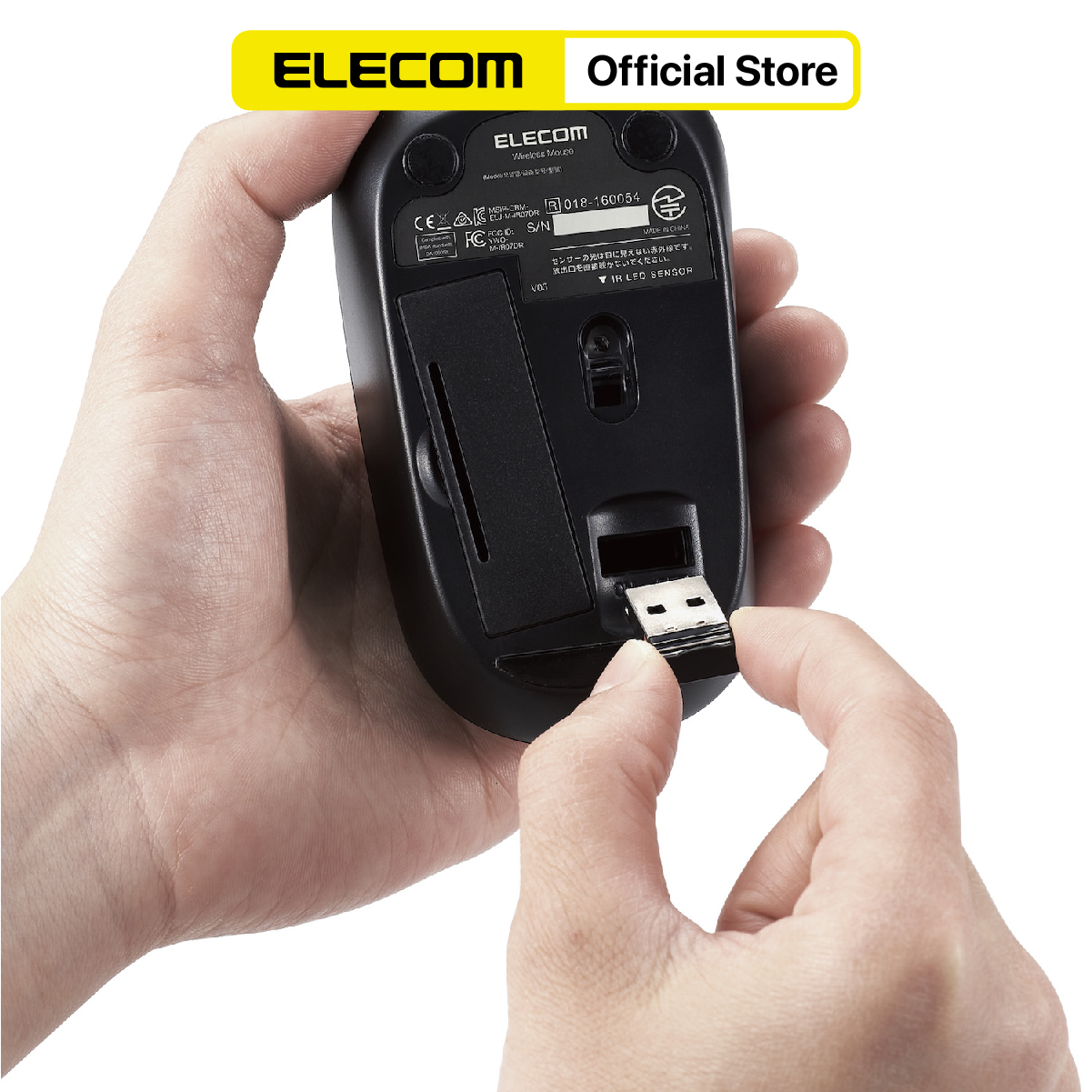 Chuột không dây  6 màu dễ thương ELECOM M-IR07DR -  Hàng chính hãng