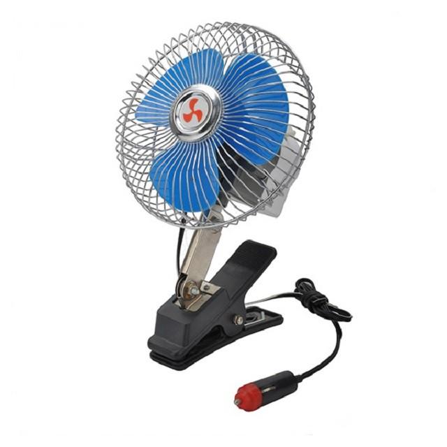 Quạt ô tô thông gió 12v và 24v loại 1 lồng quạt inox