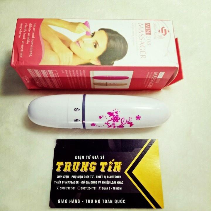 Máy massage mặt, mắt chống thâm quầng, bọng mắt (video thật)