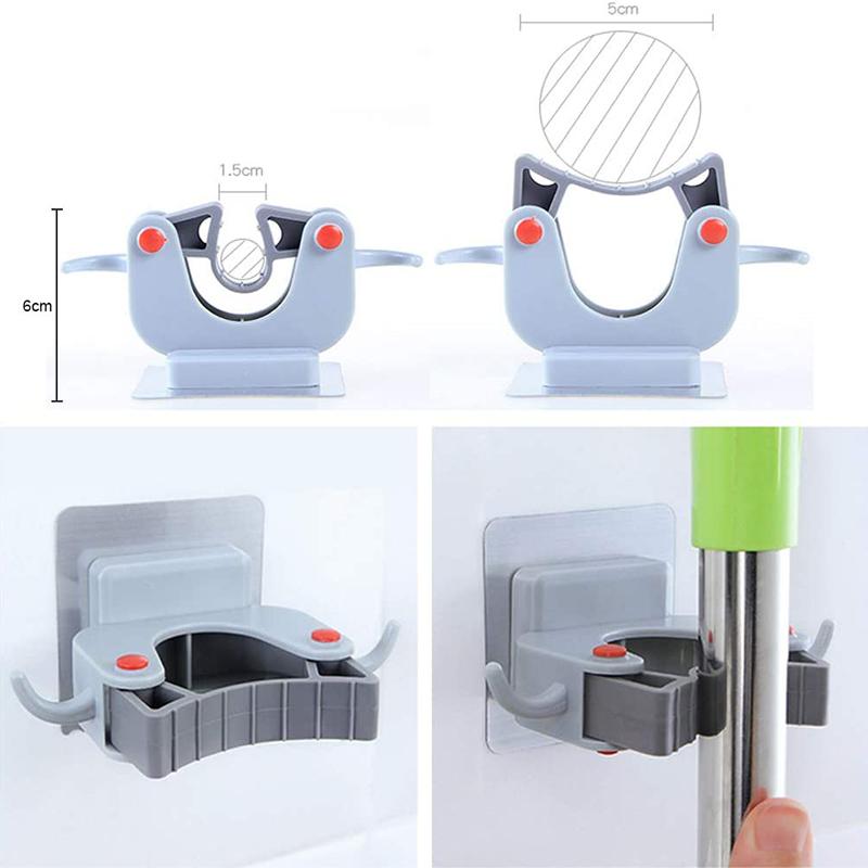 Móc Dán Tường Treo Cây Lau Nhà Tiện Lợi
