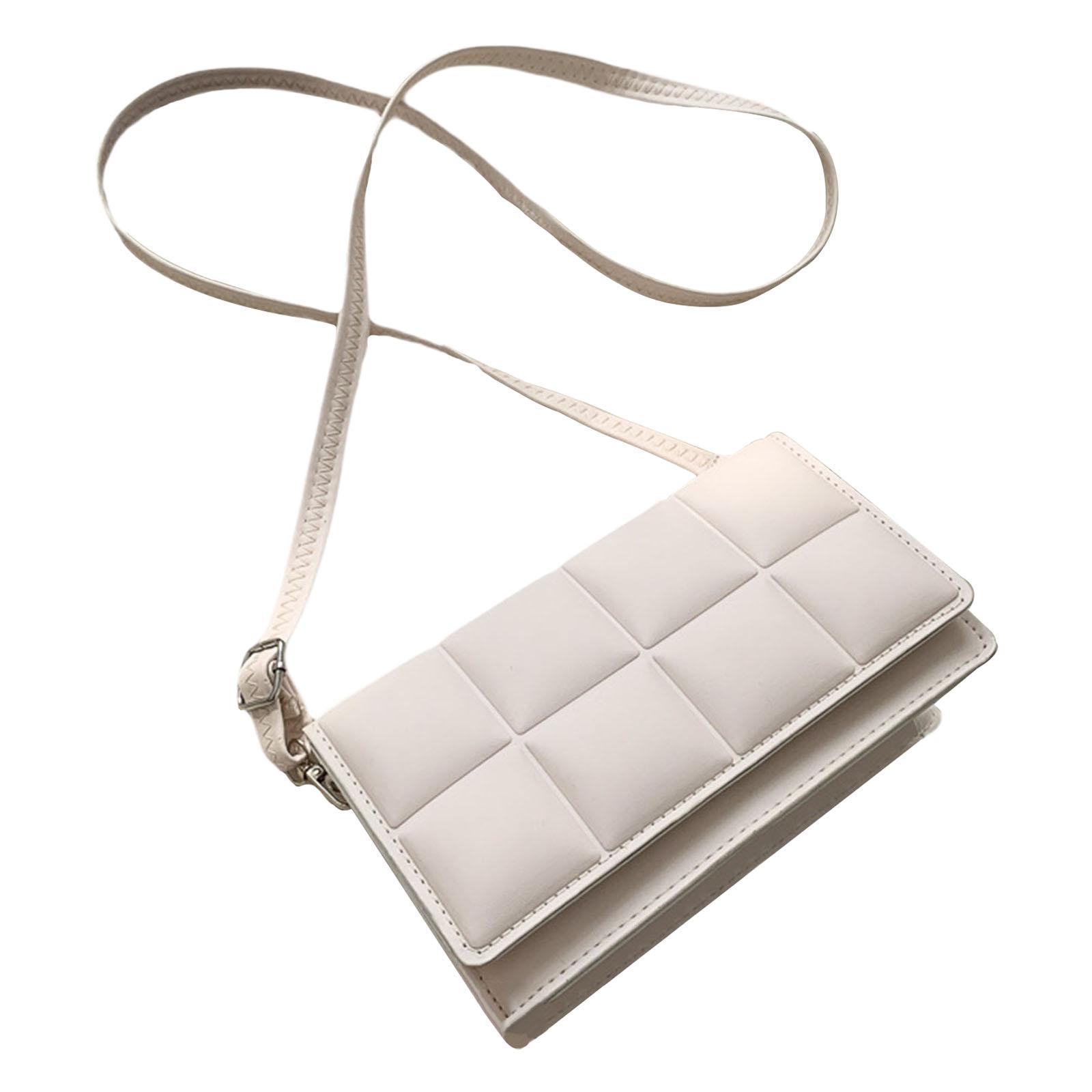 Women’s Satchel Top Handle Tote Single -Shoulder Bag Purse Soft Leather Crossbody Designer Handbag Big Capacity Checkered Bags