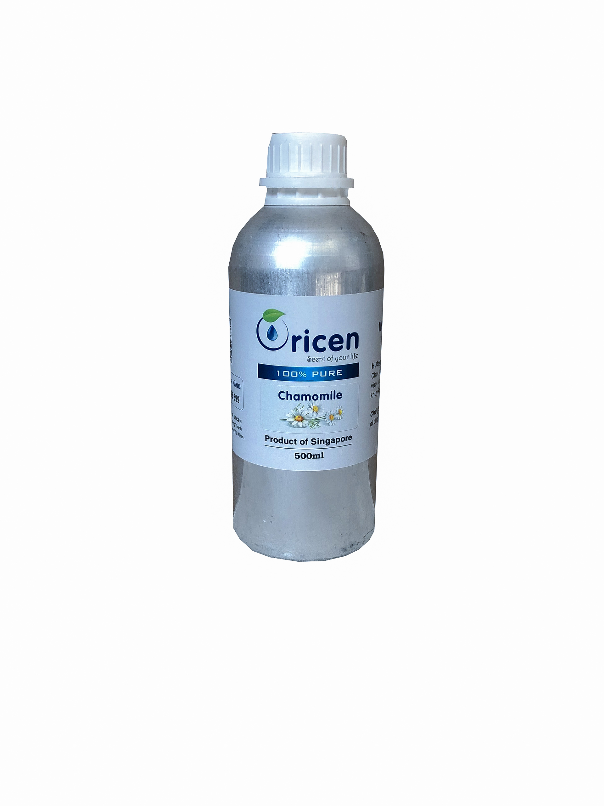 Tinh dầu Cúc La Mã Oricen 500ml - Giúp kháng khuẩn, hỗ trợ giảm căng thẳng và giảm stress