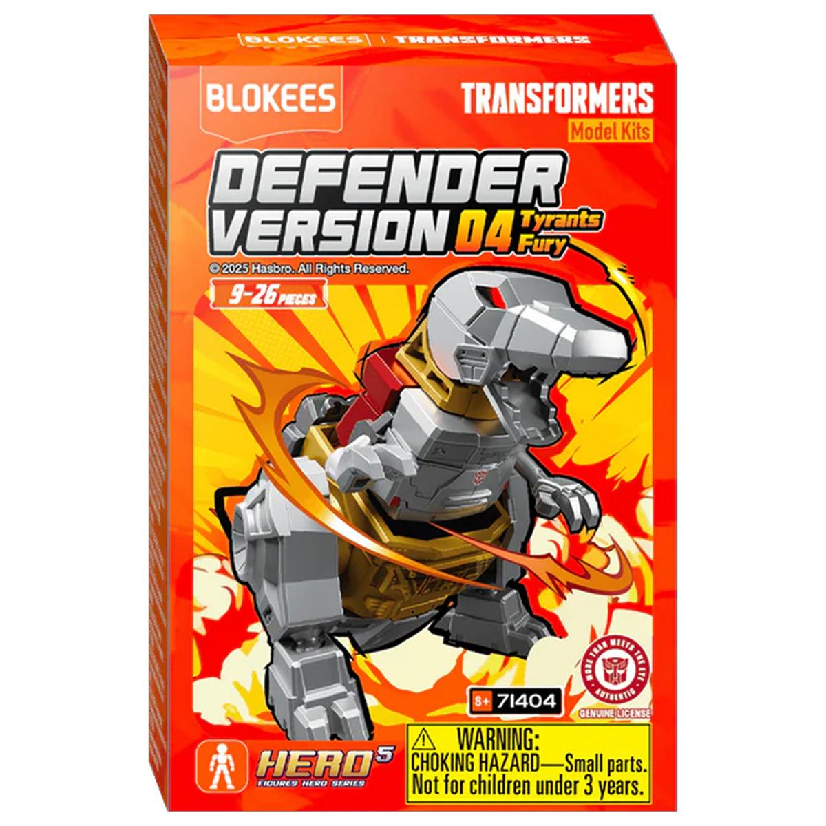 Đồ Chơi Lắp Ráp Mô Hình Transformers - DV04 - Tyrants Fury - Blokees 71404 (Mẫu Sản Phẩm Bên Trong Là Ngẫu Nhiên)