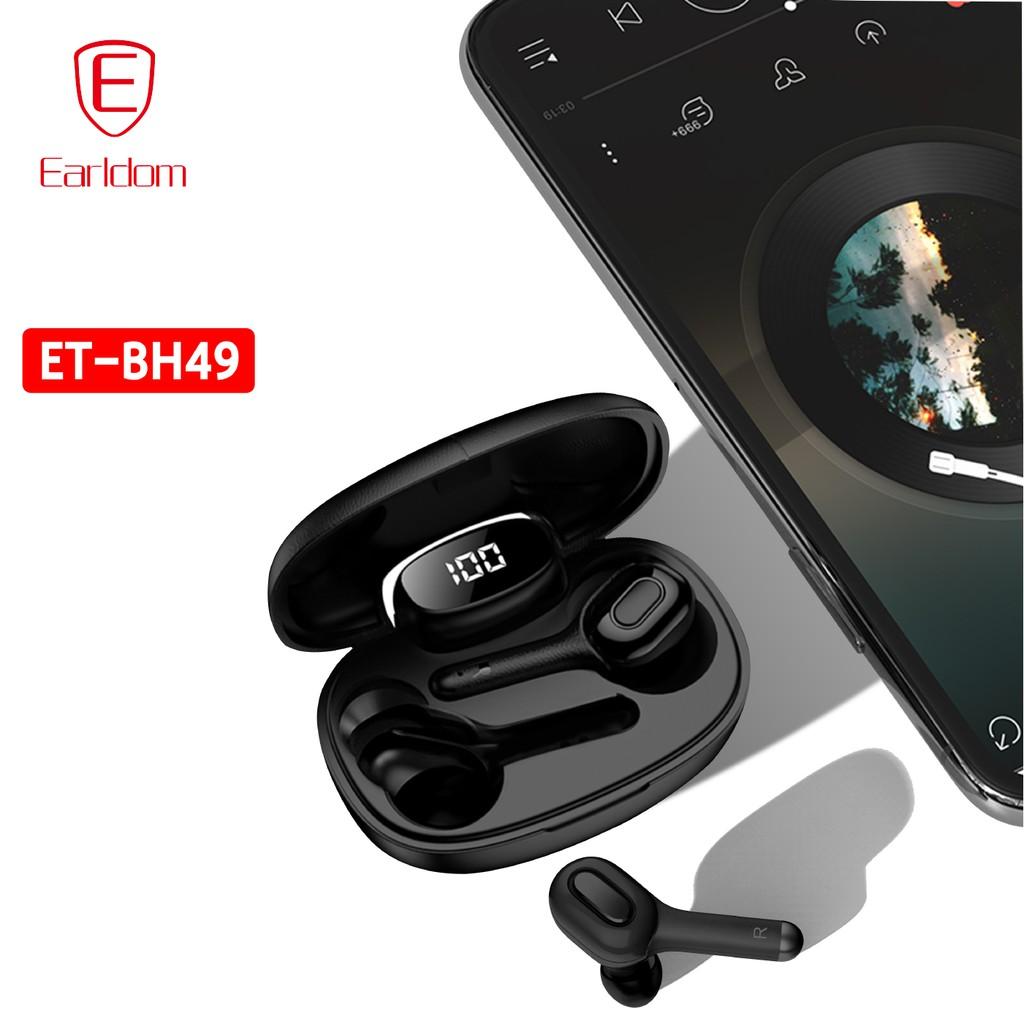 Tai nghe Bluetooth True Wireless Earldom BH49 - Hàng chính hãng