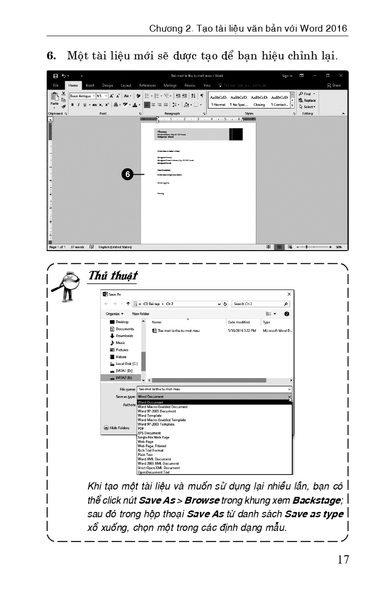 Thực Hành Microsoft Word - Excel - Powerpoint 2016 Bằng Các Tuyệt Chiêu (Kèm CD)