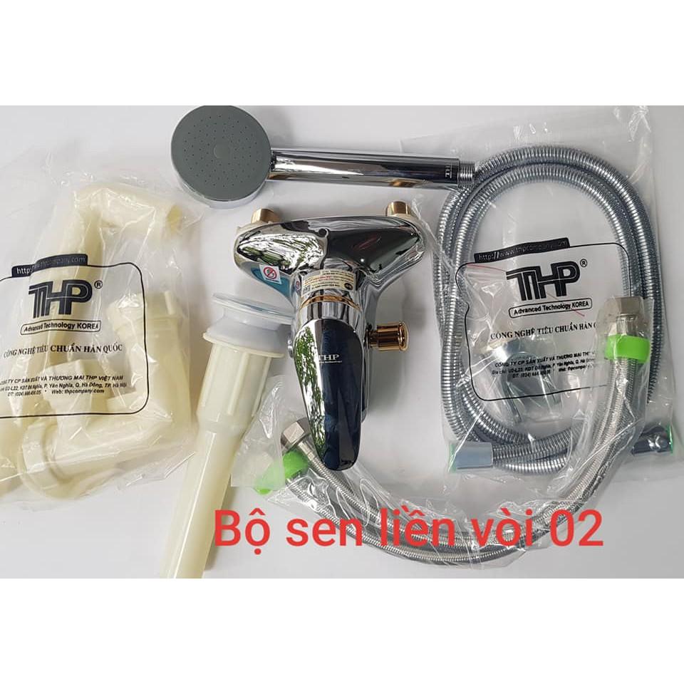 Bộ sen liền vòi Rangos SLV02 - sen tắm liền vòi chậu lavabo Rangos